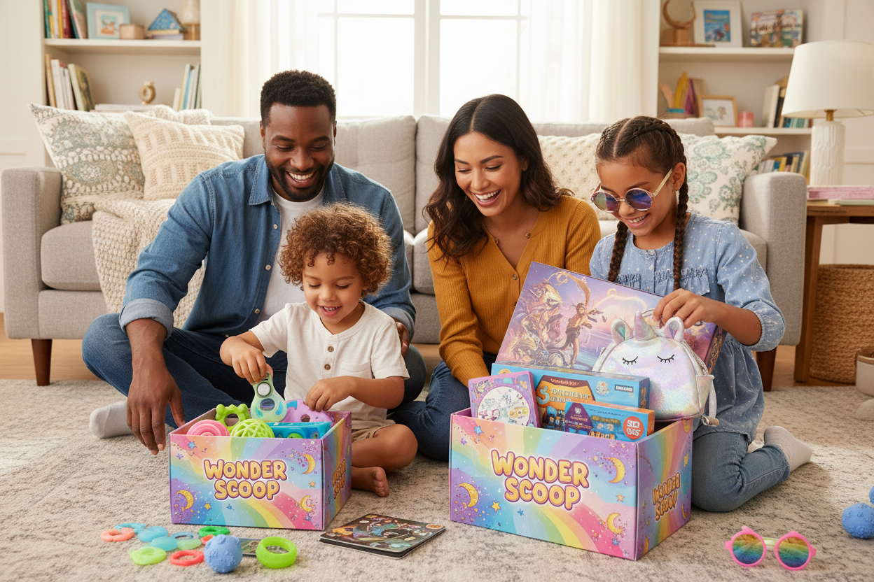 Wonder Scoop Family Unboxing
